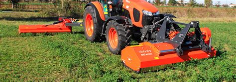 mulcher attachment for kubota tractor